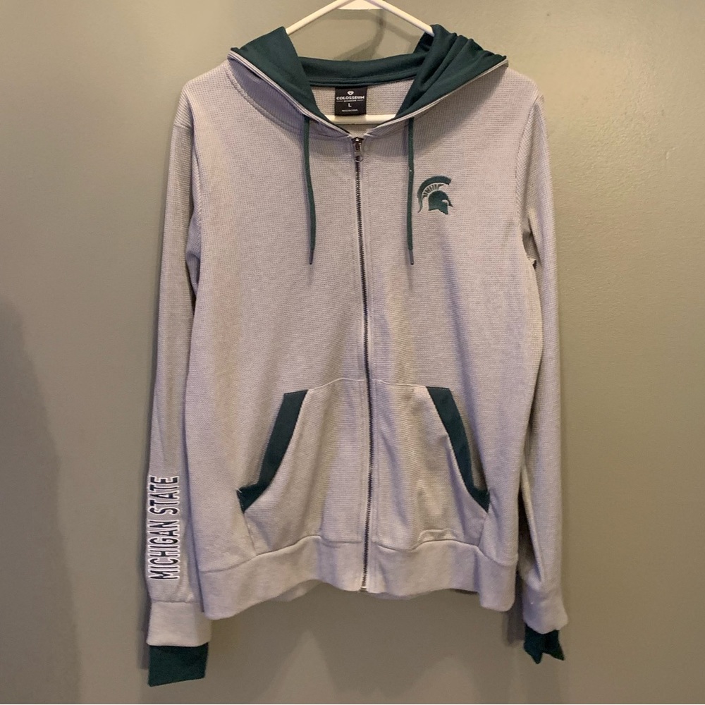 Michigan State Zip-Up Hoodie